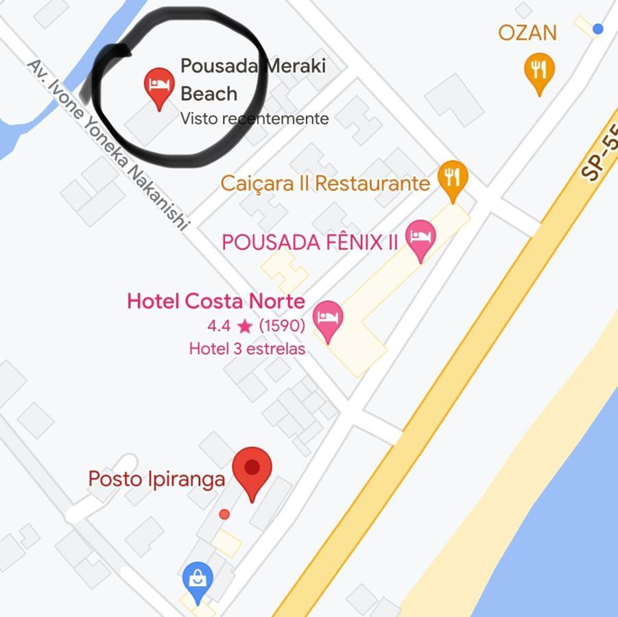 Pousada Meraki Beach Caraguatatuba Eksteriør bilde